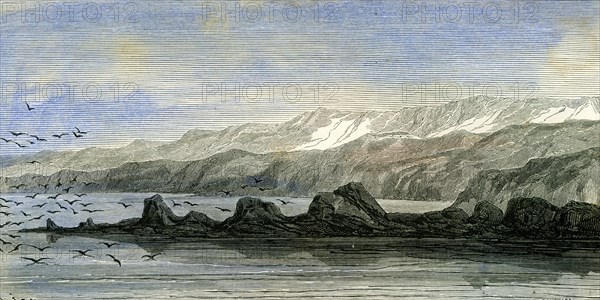 Point Islay, 1869, Peru