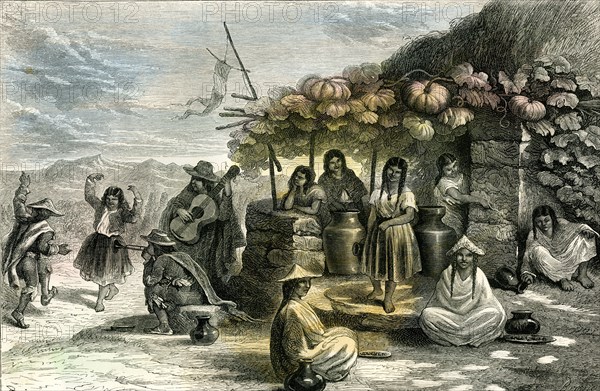 De Sachaca a Yanahuara, Cabaret, 1869, Peru