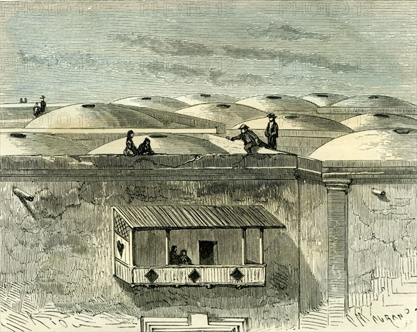 Arequipa, Roofes, 1869, Peru