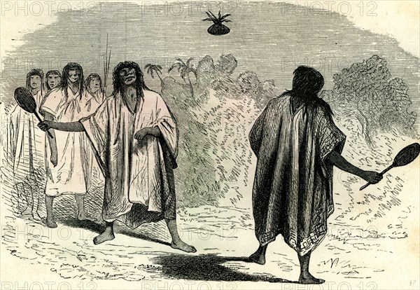 Ball Game with the Conibos, Peru, 1869