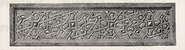 Ornament. Egypt, engraving 1879