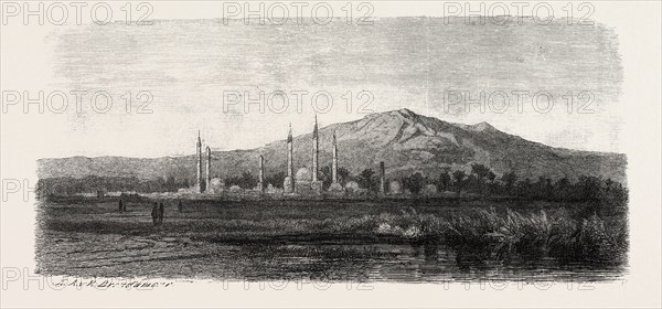 STOUT. Egypt, engraving 1879