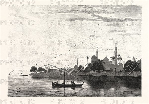 HOO. Egypt, engraving 1879