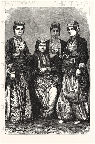 ARMENIAN LADIES. Armenia, a country in the South Caucasus region of Eurasia