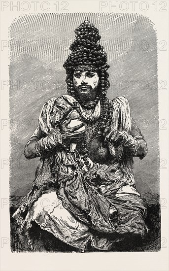 HINDOO RELIGIOUS MENDICANT. The term mendicant refers to begging or relying on charitable donations, and is most widely used for religious followers or ascetics who rely exclusively on charity to survive.