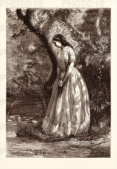 MAIDENHOOD PAINTED BY G.E. HICKS