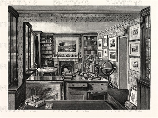 M. Ruskin's Study. After a Drawing by Alexander Macdonald. John Ruskin (8 February 1819 20 January 1900) was the leading English art critic of the Victorian era