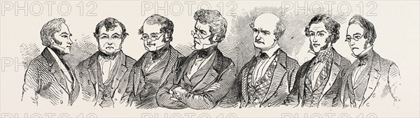 MEETING OF THE BRITISH ASSOCIATION AT SOUTHAMPTON, CHEMICAL SECTION: J. PRIDEAUX, ESQ. PROFESSOR SCHÃñNBEIN. DR. DAUBENY, F.R.S. DR. FARADAY. PROFESSOR ROSE. PROFESSOR GROVE. DR. L. PLAYFAIR. UK, 1846