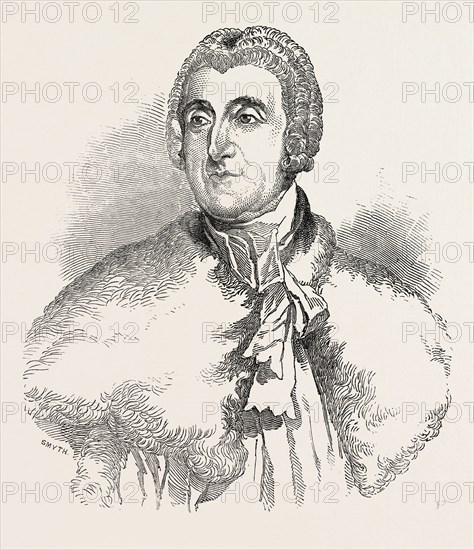 ARCHBISHOP OF YORK. FROM THE PORTRAIT BY SIR THOMAS LAWRENCE, 1847