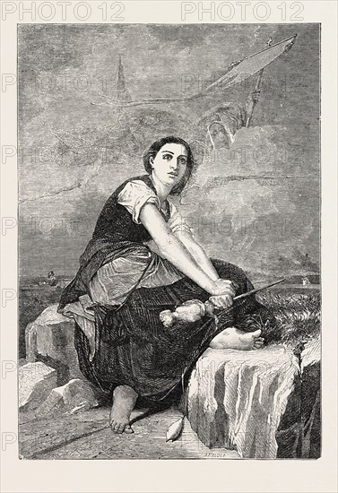 "JOAN OF ARC" BY M. BENOUVILLE, 1859