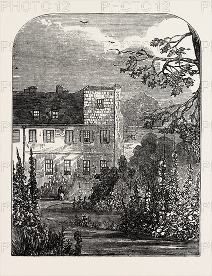 HOUSE AT HIGHGATE IN WHICH COLERIDGE THE POET DIED, 1858