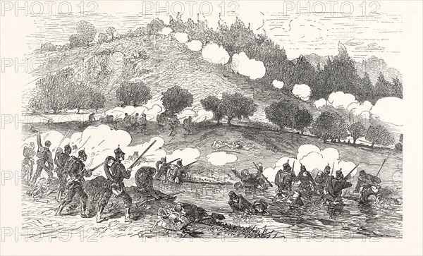 Franco-Prussian War: The 11th Prussian Infantry Battalion at Worth, the Sauerbach, Germany