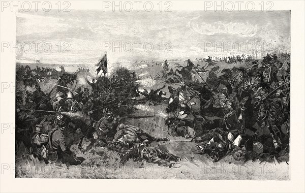 Franco-Prussian War: The 52nd Infantry Regiment at the Battle of Vionville on 16 August 1870, France