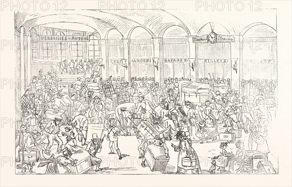 Franco-Prussian War: Departing from Paris, France