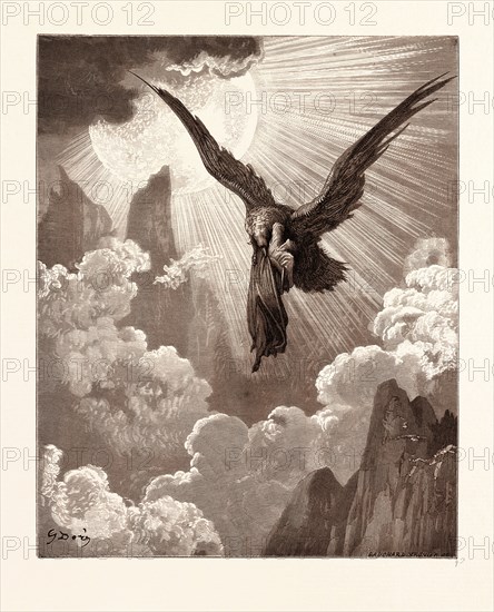 DANTE AND THE EAGLE, BY GUSTAVE DORE