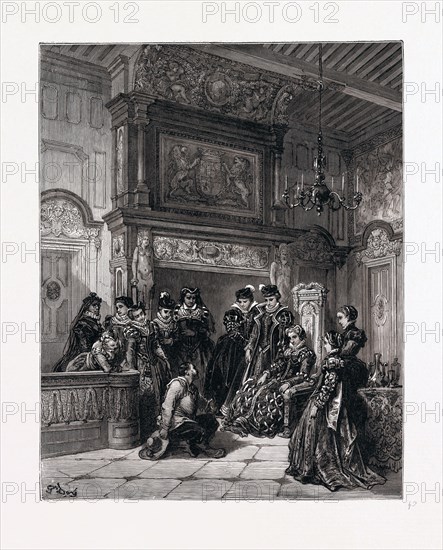 SANCHO AND THE DUCHESS, BY GUSTAVE DORE