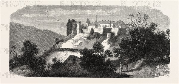 FRANCO-PRUSSIAN WAR: THE FORTRESS  LUTZELSTEIN, 1870