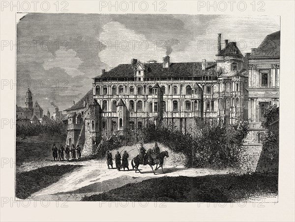 FRANCO-PRUSSIAN WAR: THE CHATEAU DE BLOIS 1870