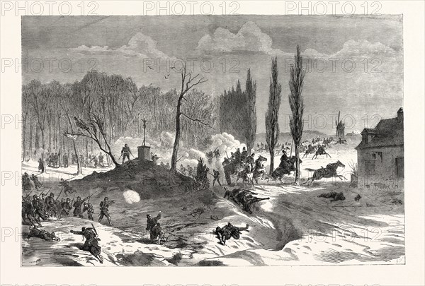 FRANCO-PRUSSIAN WAR: BATTLE NEAR QUESNEL, NOVEMBER 23 1870