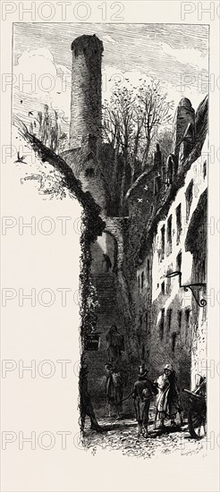 St. Canice's Steps, Kilkenny, IRELAND