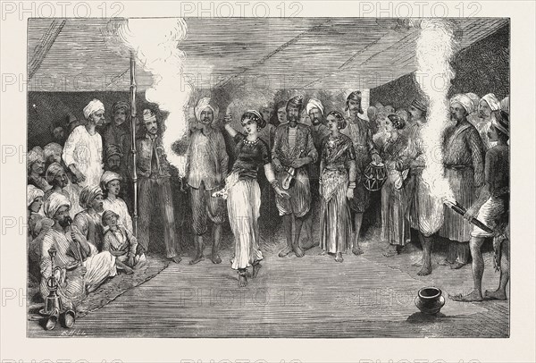 A NAUTCH DANCE AT BARODA
