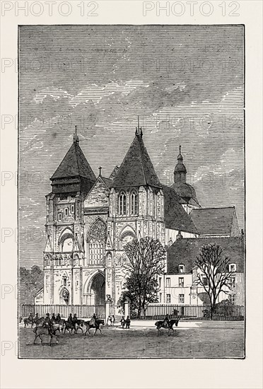 CHURCH AT LE MANS, FRANCE, 1871