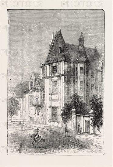 SCARRON'S HOUSE AT LE MANS, FRANCE, 1871