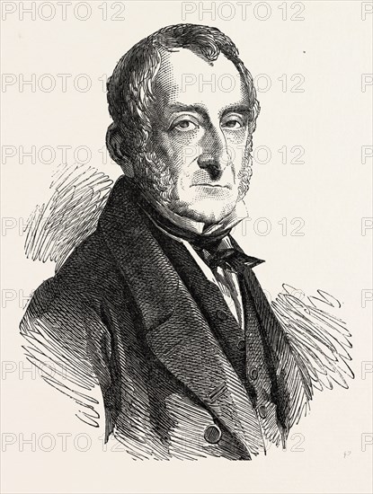 RIGHT HON. THE EARL OF SHAFTESBURY, LATE CHAIRMAN OF THE COMMITTEES OF THE HOUSE OF LORDS, UK, 1851 engraving