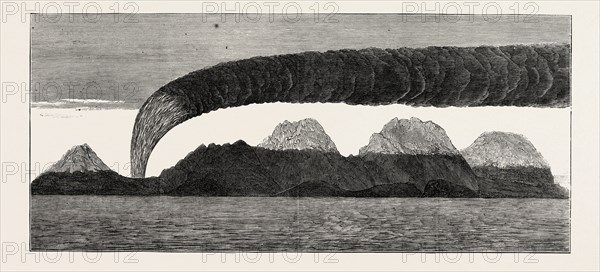 THE ERUPTION ON MOUNT HECLA, ICELAND, Tin Fjeld