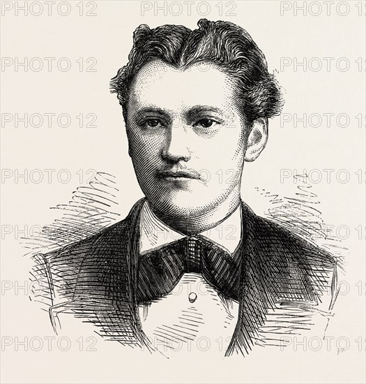 THE LATE MR. S.F. BRAND, 1873 engraving
