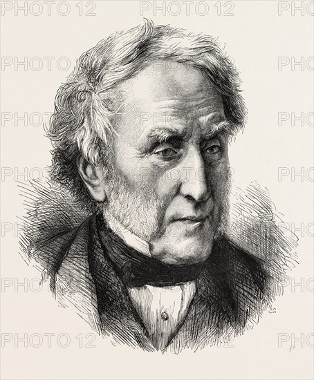 THE HON. STEPHEN LUSHINGTON, P.C., D.C.L., 1873 engraving