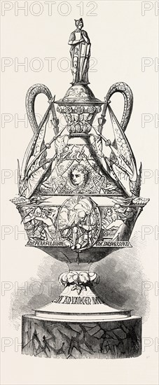 THE DONCASTER CUP, 1860 engraving