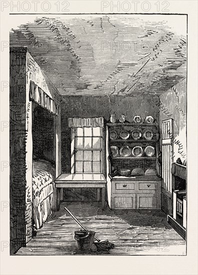 THE ROOM IN WHICH LIVINGSTONE WAS BORN, BLANTYRE, UK