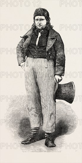 MR. JOSH SILSBEE, THE YANKEE COMEDIAN, AT THE ADELPHI THEATRE, LONDON, UK