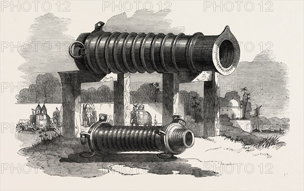 COLOSSAL GUN LATELY FOUND IN BENGAL