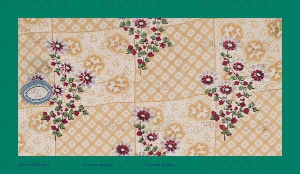 French fabrics; first half of the nineteenth century; 1800; 1810; 1820; 1830; 1840; 1850