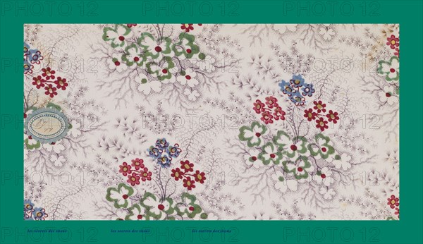 French fabrics; first half of the nineteenth century; 1800; 1810; 1820; 1830; 1840; 1850