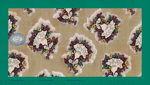 French fabrics; first half of the nineteenth century; 1800; 1810; 1820; 1830; 1840; 1850