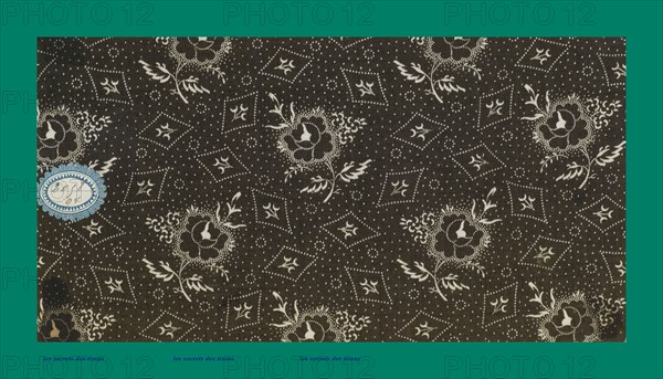 French fabrics; first half of the nineteenth century; 1800; 1810; 1820; 1830; 1840; 1850