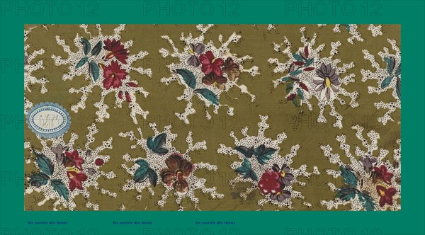 French fabrics; first half of the nineteenth century; 1800; 1810; 1820; 1830; 1840; 1850