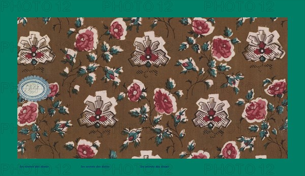 French fabrics; first half of the nineteenth century; 1800; 1810; 1820; 1830; 1840; 1850