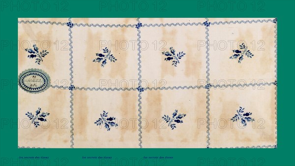 French fabrics; first half of the nineteenth century; 1800; 1810; 1820; 1830; 1840; 1850