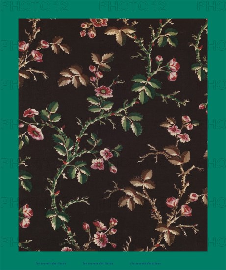 French fabrics; first half of the nineteenth century; 1800; 1810; 1820; 1830; 1840; 1850