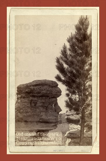 Old Man of the park. Near Sundance, Wyo., John C. H. Grabill was an american photographer. In 1886 he opened his first photographic studio