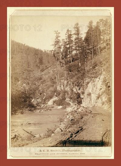 Scenery on Deadwood Road to Sturgis, John C. H. Grabill was an american photographer. In 1886 he opened his first photographic studio