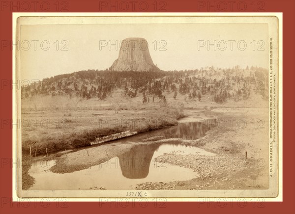 Devil's Tower, John C. H. Grabill was an american photographer. In 1886 he opened his first photographic studio