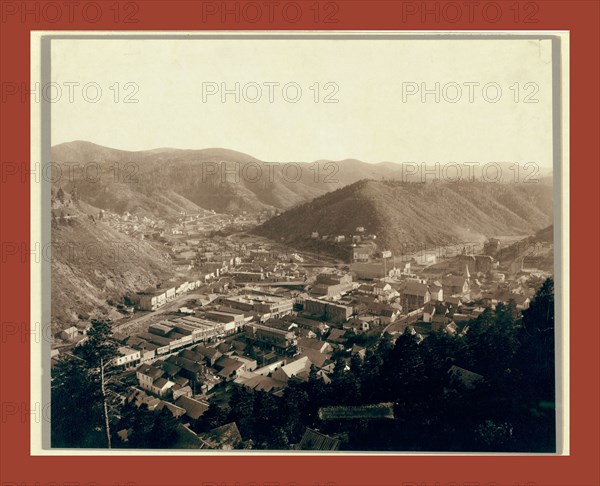 Deadwood [S.D.], from Forest Hill, John C. H. Grabill was an american photographer. In 1886 he opened his first photographic studio