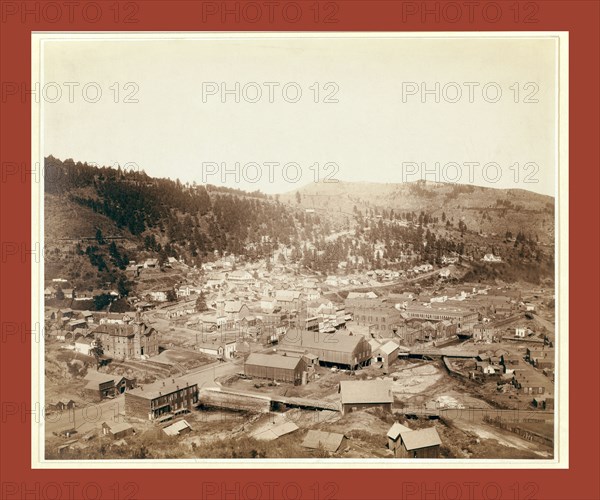 Deadwood, [S.D.] from McGovern Hill, John C. H. Grabill was an american photographer. In 1886 he opened his first photographic studio