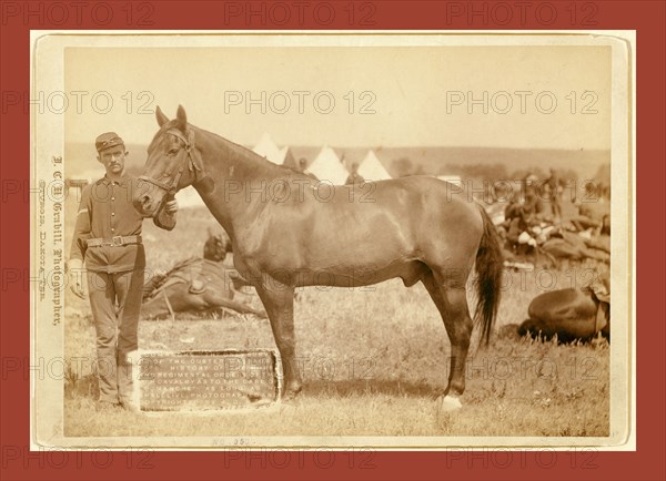 Comanche, the only survivor of the Custer Massacre, 1 History of the horse and regimental orders of the [7]th Cavalry as to the care of Comanche as long as he shall live, John C. H. Grabill was an american photographer. In 1886 he opened his first photographic studio