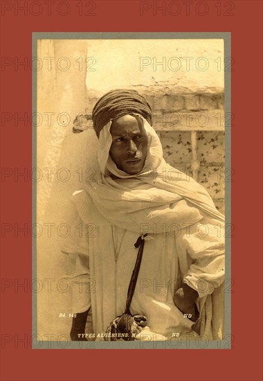 Types Algerians Mozabite, Neurdein brothers 1860 1890, the Neurdein photographs of Algeria including Byzantine and Roman ruins in Tébessa and Thamugadi; mosques, shrines, public buildings, palaces, and street scenes in Mostaganem, Biskra, Algiers, Tlemcen, Constantine, Oran, and Sidi Bel AbbÃ¨s; and the cathedral at Carthage. Portraits of Algerian people include Berbers, Ouled NaÃ¯l women, and prisoners in Annaba. Tunisian views include mosques, buildings, and street scenes in Tunis.